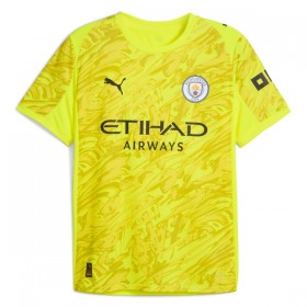 Manchester City Brankářské Žlutá 2025-26 - Fotbalové Dresy (S/S)